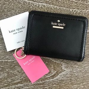 ✨HPx6✨[Kate Spade] Leather Zip-Around Wallet